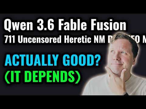 Qwen 3.6 27B Fable Fusion 711 tested vs Base Qwen 27B - 16GB Local LLM setup
