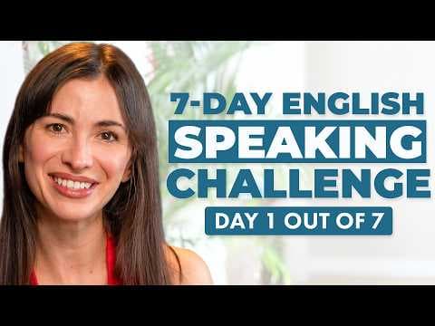 Real English Conversation Practice: Shadowing Challenge