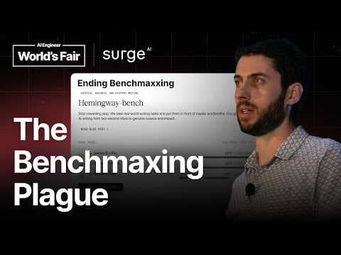 When Will The Benchmaxxing Plague End? — Nick Heiner, Surge AI