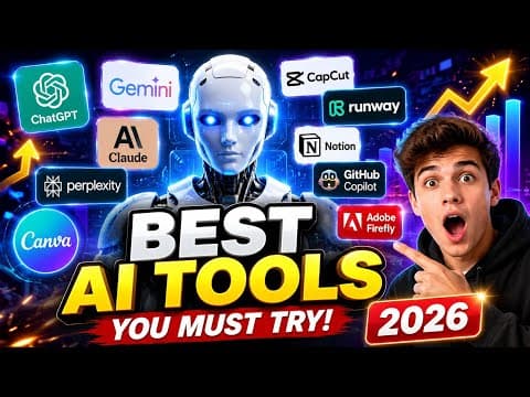 Best AI Tools You Should Use in 2026!