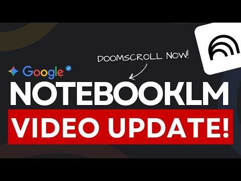 NotebookLM Can Make TikTok-Style Videos Now (This Changes Studying)!