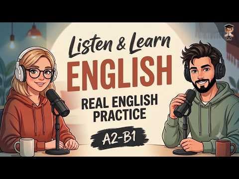 Real English Conversation | English Listening Practice for Everyday Life | English Podcast | A2-B1