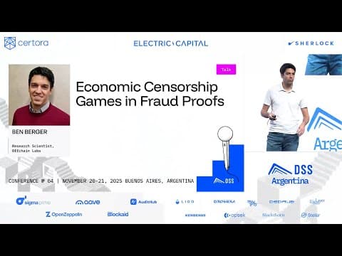 Economic Censorship Games in Fraud Proofs