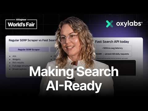 How Web Data Infrastructure Powers the Next Generation of AI — Patricija Žemaitytė, Oxylabs