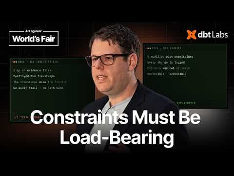 AI’s Jurassic Park Period — Aaron Stanley, dbt Labs