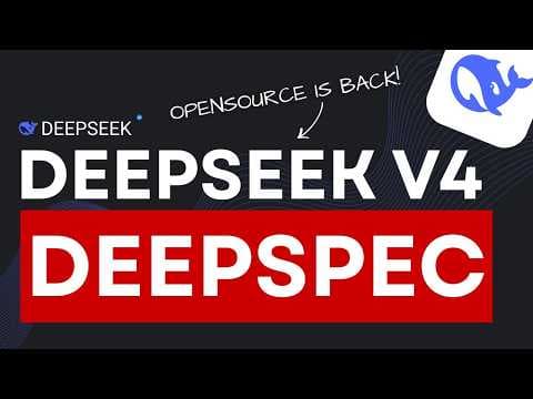 DeepSeek V4 DeepSpec Is Here & A New GLM Model Matches Mythos!