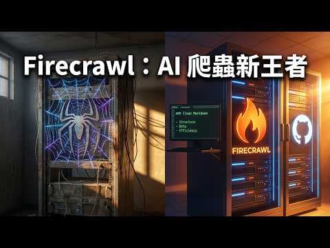 Scrapy 已死？Firecrawl 專為 AI 打造的爬蟲，一鍵網頁轉 Markdown