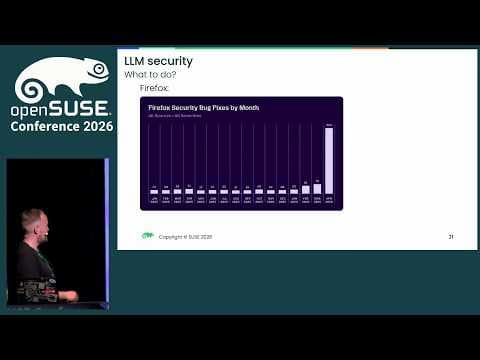 openSUSE Conference 2026 - LLMs: The good, the bad and the ugly from a security POV
