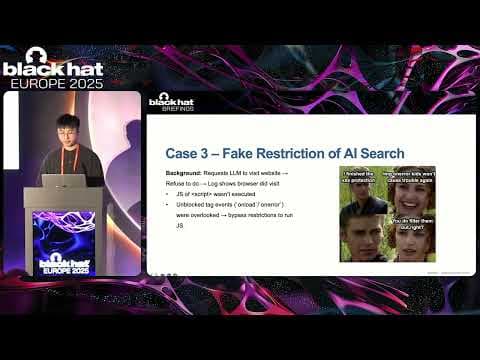 Black Hat Europe 2025 | How We Turned AI's 'Web Browsing' Into A Gateway For Targeting 1B+ Users