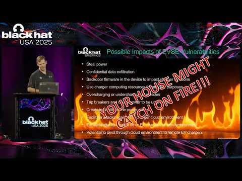 Black Hat USA 2025 | Peril at the Plug: Investigating EV Charger Security and Safety Failures