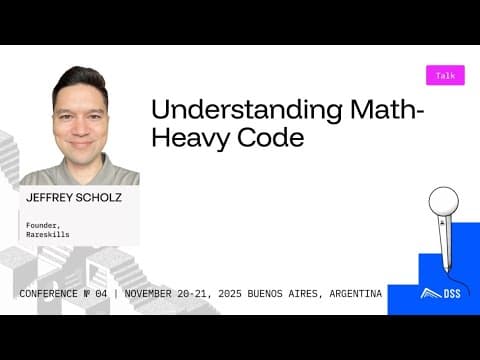 Understanding Math-Heavy Code