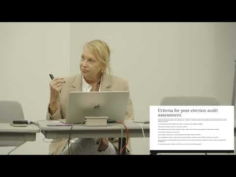 DEF CON 33 - Voting Village - A Review of Post Election Audits in Swing States - Susan Greenhalgh