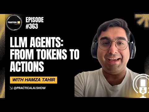 LLM Agents: From Tokens to Actions