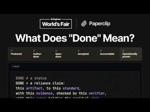 What Does Done Even Mean? Agents and Paperclip's Liveness Model - Dotta, Paperclip