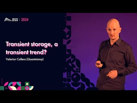 Transient storage, a transient trend? | Valerian Callens (Quantstamp)