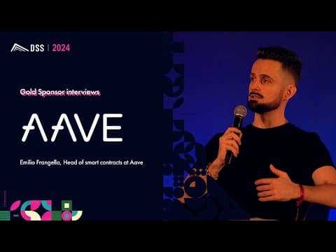 AAVE - DeFi Security Summit 2024 Gold Sponsorship Interviews