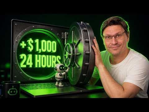 AI Agents Made Me 1K While I Was Sleeping (Vibe Coding and Day Trading Bot Tutorial)
