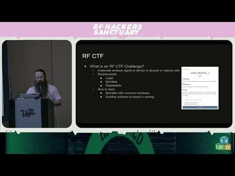 DEF CON 33 - RF Village - Running a Software Defined Radio CTF using challengectl - Dan Perret
