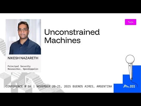 Unconstrained Machines