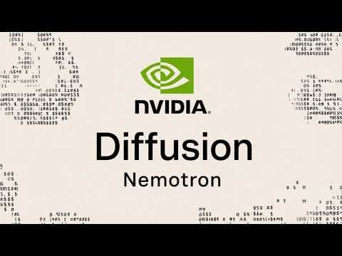 Diffusion Nemotron: Nvidia's "Two Brain" Diffusion Model