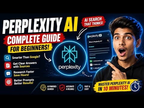 How to Use Perplexity AI for Beginners (2026) | Complete Perplexity AI Tutorial