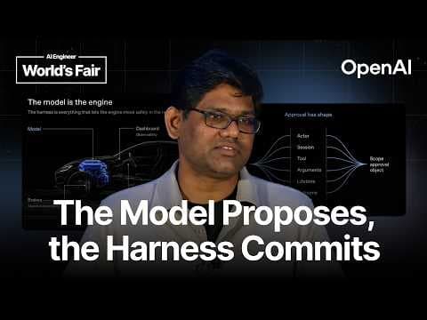 Your Agent Didn't Fail. Your Harness Did. — Vinoth Govindarajan, OpenAI
