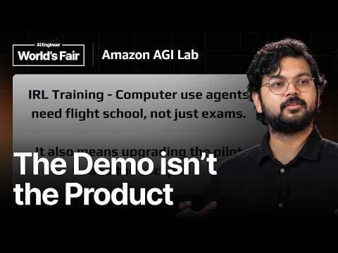 From RL to IRL — Gaurav Mishra, Amazon AGI Lab 2026-08-14 16:14