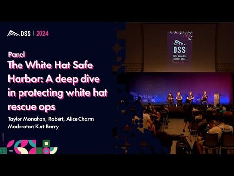 The White Hat Safe Harbor: A deep dive in protecting white hat rescue ops