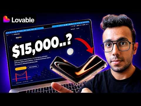 Building $15000 Motion Sites with Lovable in 5 minutes!🔥