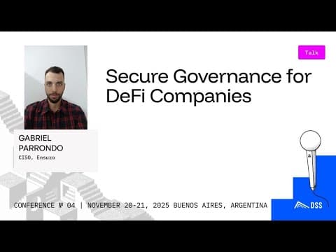 Secure Governance for DeFi Companies