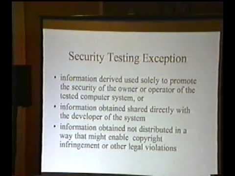 Black Hat USA 2003 - The Law of 'Sploits