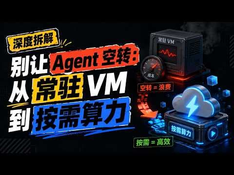 别让 Agent 空转：从常驻 VM 到按需算力