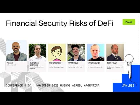 Financial Security Risks of DeFi