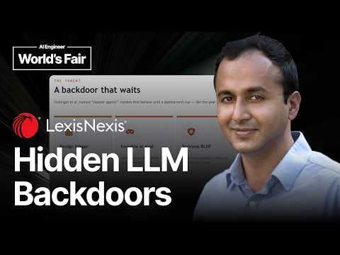 Your LLM Deception Monitor Is Broken. The Fix Is in the Training Data - Sachin Kumar, LexisNexis