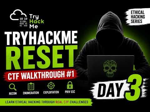 Solved TryHackMe Reset CTF | Step-by-Step Walkthrough #1 for Beginners #tryhackme #cybersecurity
