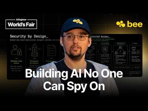 Privacy-Preserving Intelligence — Steve Korshakov, Bee (acq. Amazon)