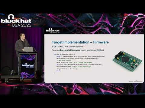 Black Hat USA 2025 | Bypassing PQC Signature Verification with Fault Injection