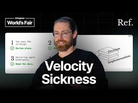 Velocity Sickness: What Happens When Your Whole Team Gets 10x Faster — Matt Dailey, Ref.