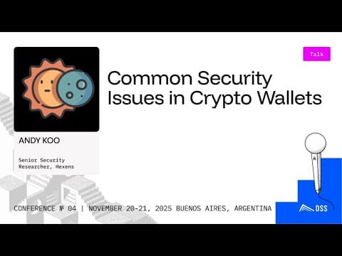 Common Security Issues in Crypto Wallets