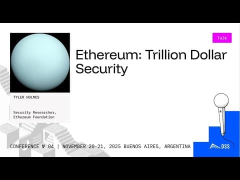 Ethereum: Trillion Dollar Security