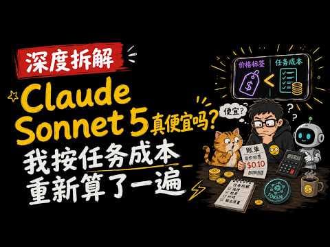 Claude Sonnet 5真便宜吗？我按任务成本重新算了一遍