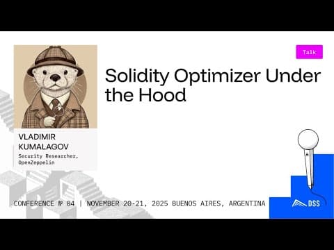 Solidity Optimizer Under the Hood