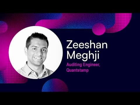 DeFi security Summit  2023 - Session 17: Focused Talks 3 - Zeeshan Meghji