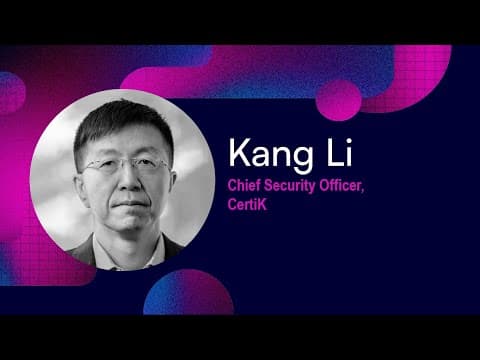 DeFi security Summit  2023 - Session 10: Focused Talks 2  - Kang Li