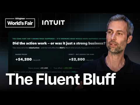 Why Off-the-Shelf AI Doesn't Understand Money — Udi Menkes, Intuit