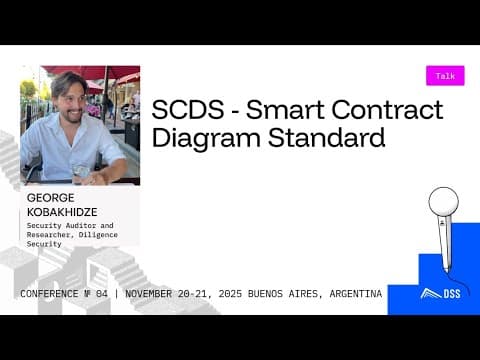 SCDS - Smart Contract Diagram Standard