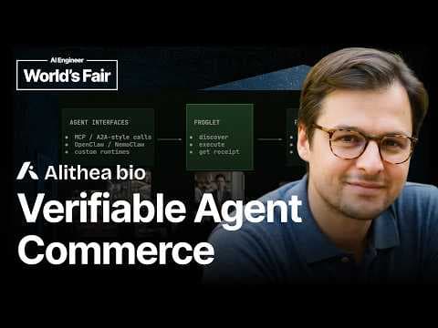 Agents Need Receipts, Not More Tool Calls - Armanas Povilionis, Alithea Bio