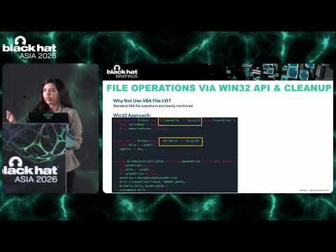 Black Hat Asia 2026 | When Office Attacks: XLL Chains and Enterprise EDR Nightmares