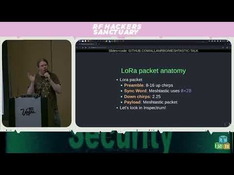 DEF CON 33 - RF Village - Meshtastic Under the Microscope From Chirps to Chat - Allan Riordan Ball