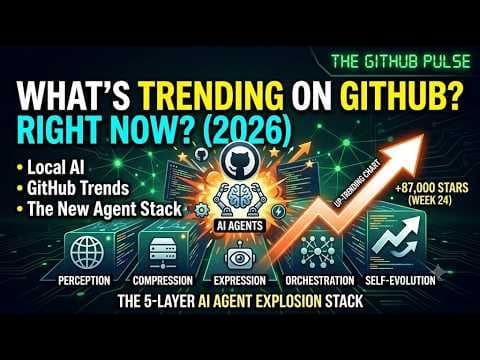What’s Trending on GitHub Right Now? (The AI Agent Explosion)